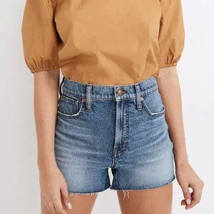 Madewell The Perfect Jean Short in Bartow Wash: TENCEL™ Denim Edition Size 29